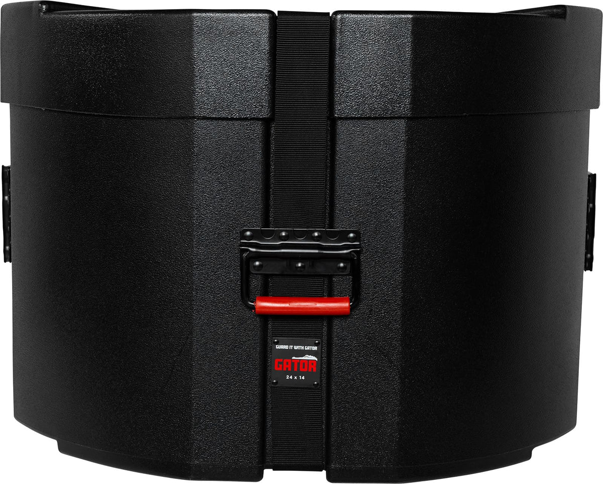 Gator Grooves Roto-Molded Bass Drum Case with Padding; 24" x 14"