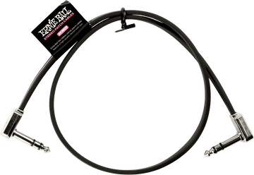 INSTRUMENT PATCH TRS CABLES - THIN & FLAT ELBOW - 60 CM