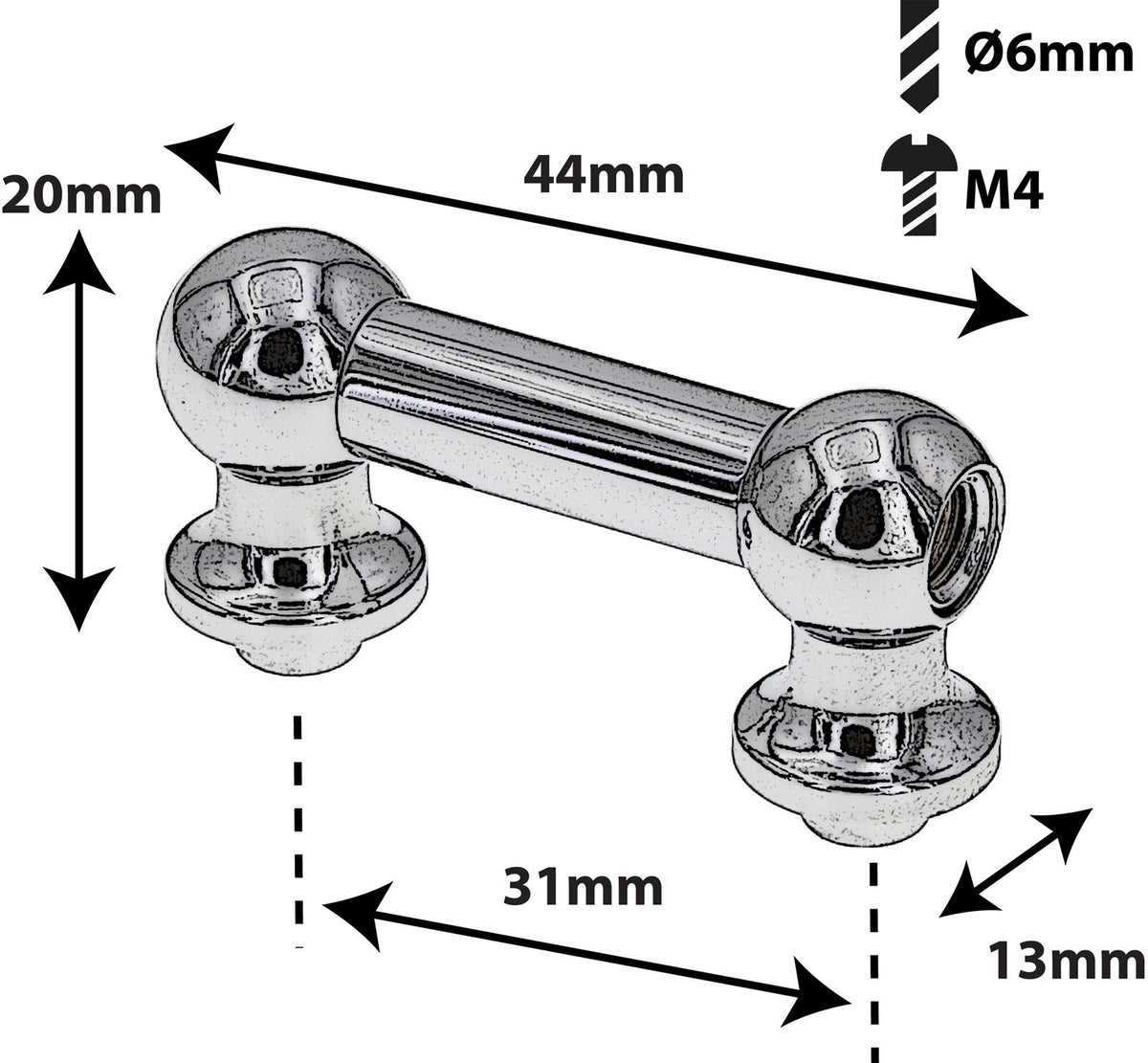 Tl12S31 Tube Lug 31Mm Single Ended X1