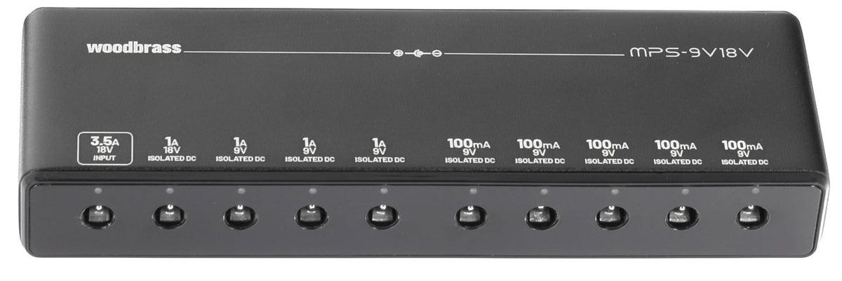 MPS-9V18V, Slim-Netzteil Für 9 Pedale