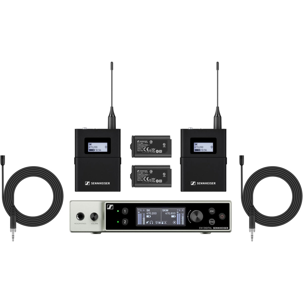 Ew-Dx Mke 2 Set (Q1-9 : 470,2 - 550 Mhz)