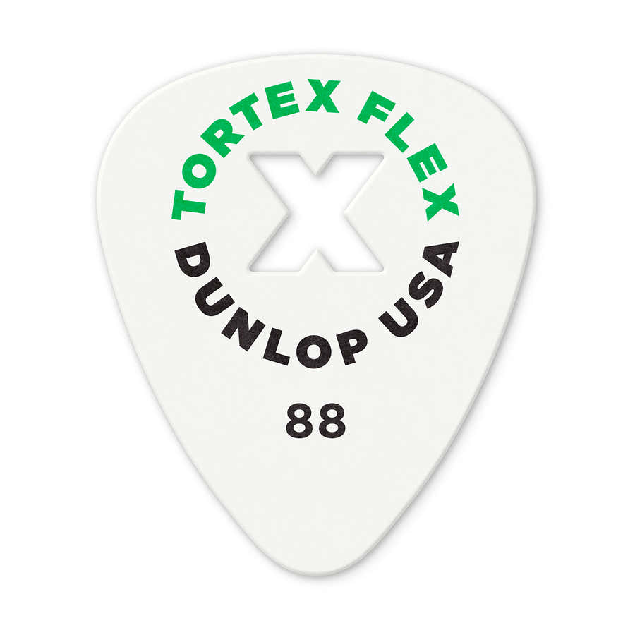72 x 0,88mm Tortex Flex X Plektren
