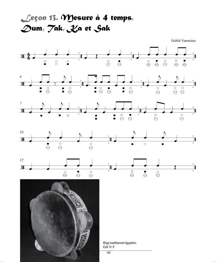 Die Darbuka-Methode - Yammine