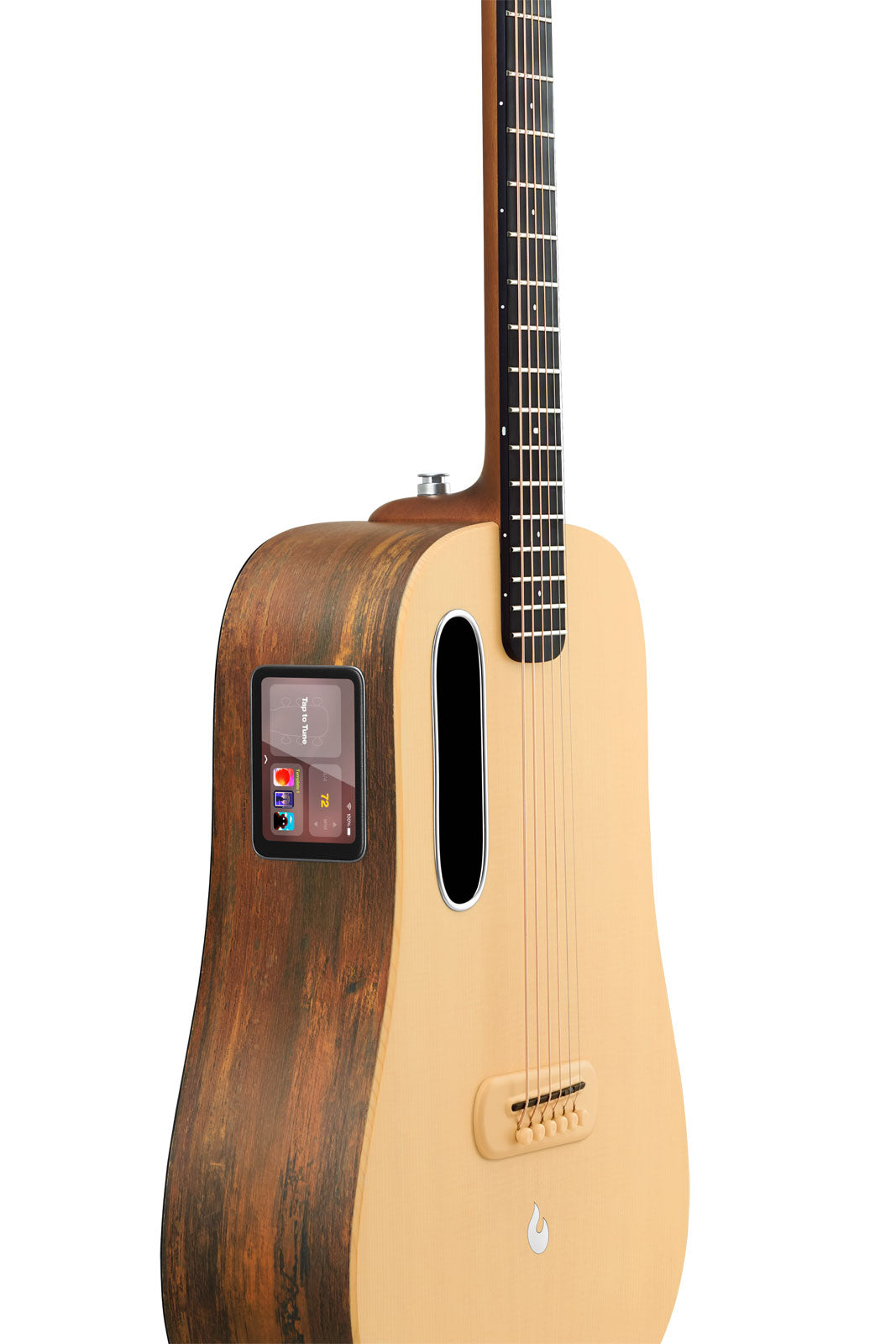 Lava Me 4 Fichten-Serie 36'' Holzmaserung Braun & Burlywood - mit Lite Bag