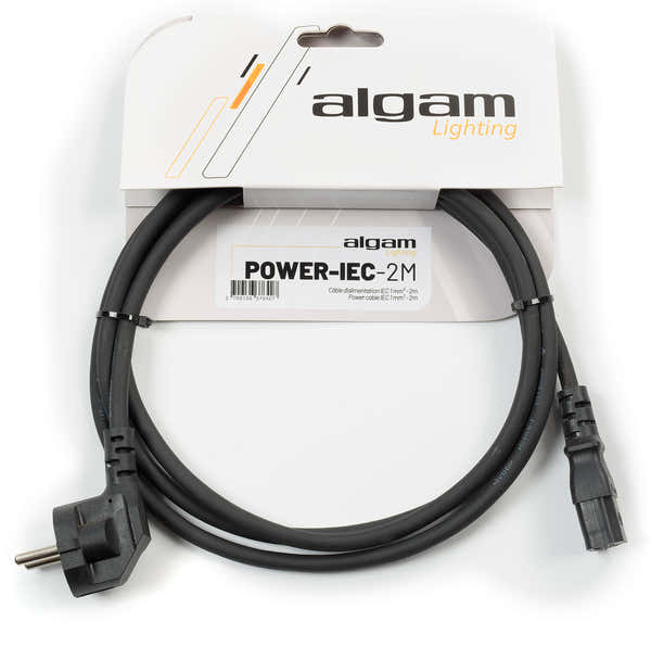 Algam Lighting IEC-Netzkabel - 2M