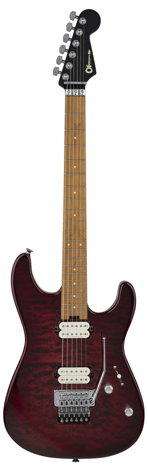 Pro-Mod Plus San Dimas Style 1 HH FR CM Karamellisierter MN Sangria Burst