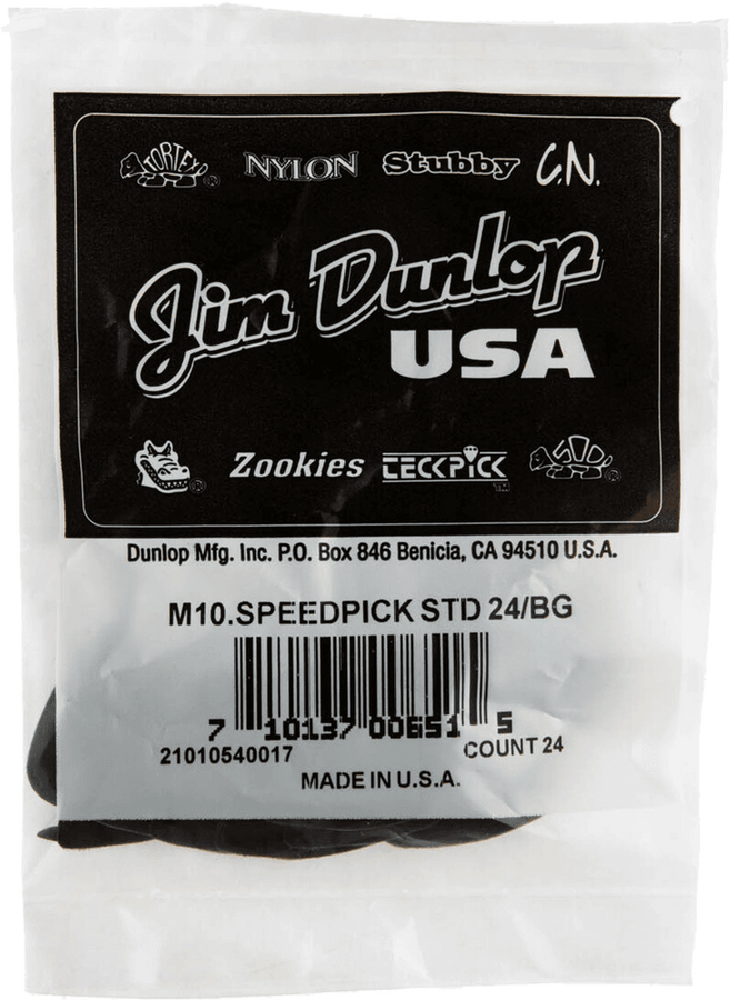 24 x Speedstandard Schwarz Mittel