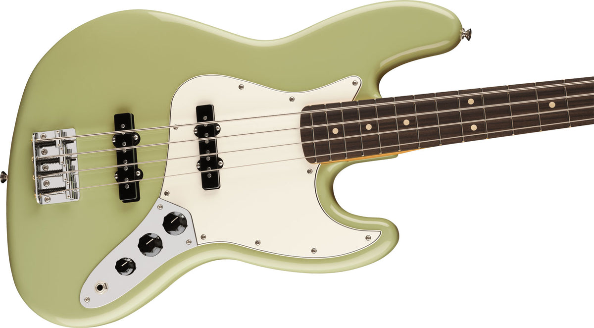 Jazz Bass Player II RW Birken Grün