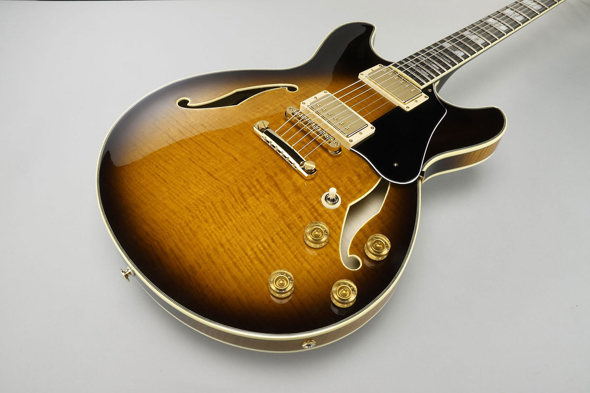 JSM100-VT Vintage Sunburst Signatur von John Scofield