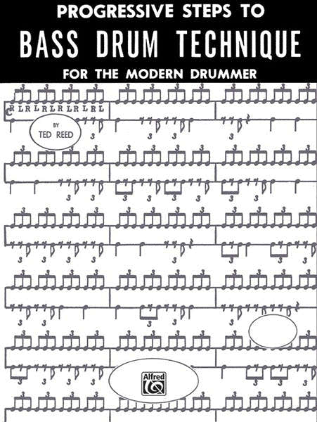 REED TED - PROGRESSIVE STEPS TO BASS DRUM TECHNIQUE - DRUM