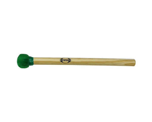 Contemporanea C-BS08G Surdo-Mallet Grün Holz Kleiner Kopf 35Cm