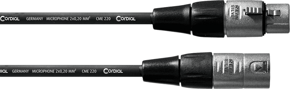Mikrofonkabel XLR 10 M