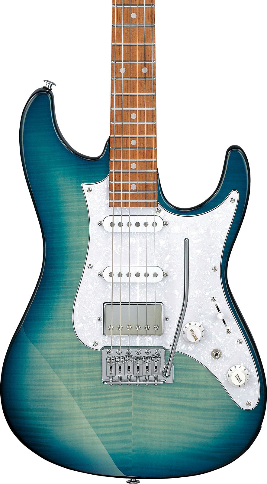 AZ22S1F-TXB Standard Transparent Turquoise Burst