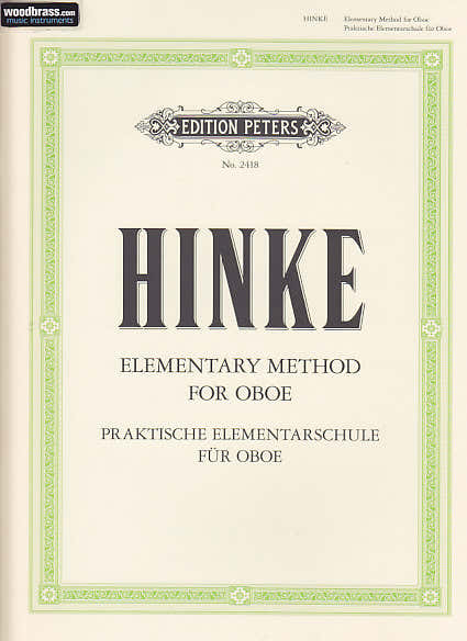 Hinke G. A. - Praktische Elementarschule für Oboe