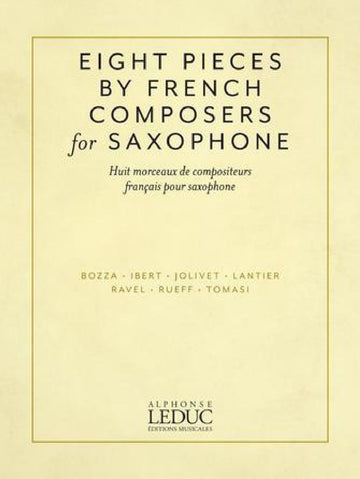 EIGHT SAXOPHONE PIECES BY FRENCH COMPOSERS