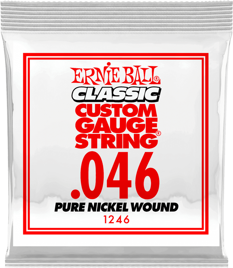 .046 CLASSIC PURE NICKEL WOUND ELECTRIC GUITAR STRINGS