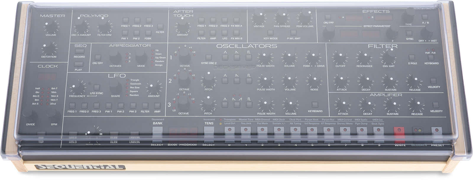 Sequential Trigon-6 Desktop-Schutzhülle