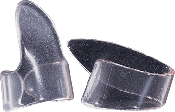 12 x Fingerpicks Mittel Transparente Schale