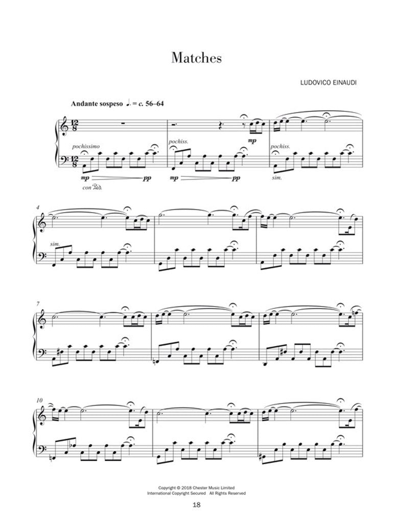 EINAUDI LUDOVICO - SEVEN DAYS WALKING - DAY ONE - PIANO