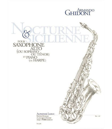 Ghidoni Armando - Nocturne et Sicilienne - Saxophone & Piano