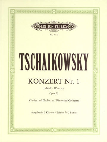 Tchaikovsky Pyotr Ilyich - Konzert Nr.1 in B-Moll Op.23 - Klavier zu 4 Händen