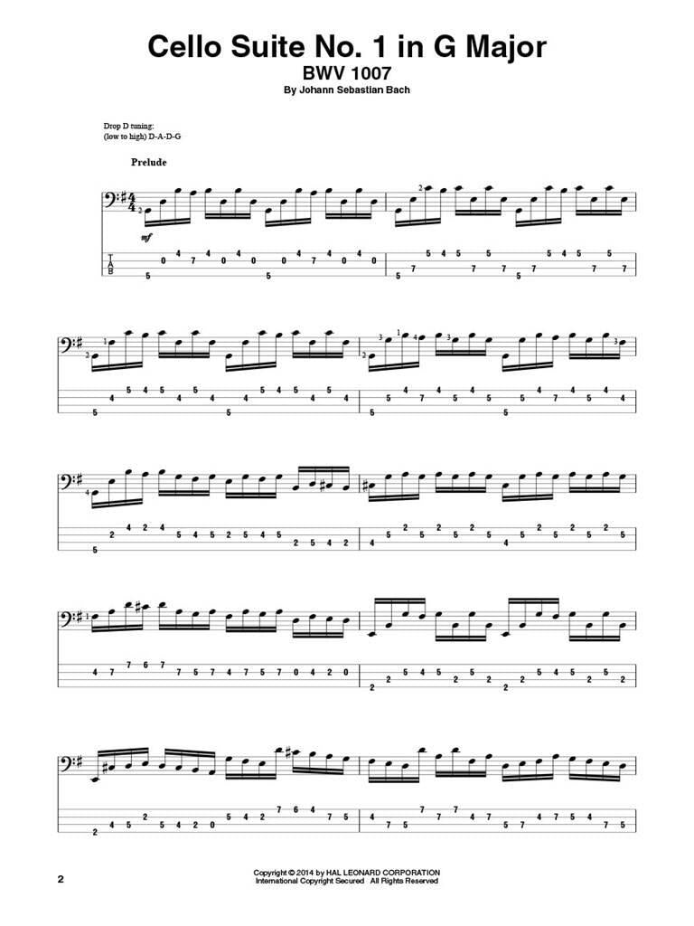 Bach J.S. - Cello Suites for Electric Bass