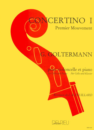 Goltermann Georg - Concerto N°1 Op.14 En La Min. - Premier Mouvement - Violoncelle Piano