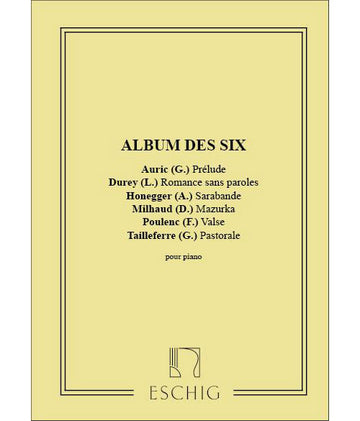 ALBUM DES SIX PIANO