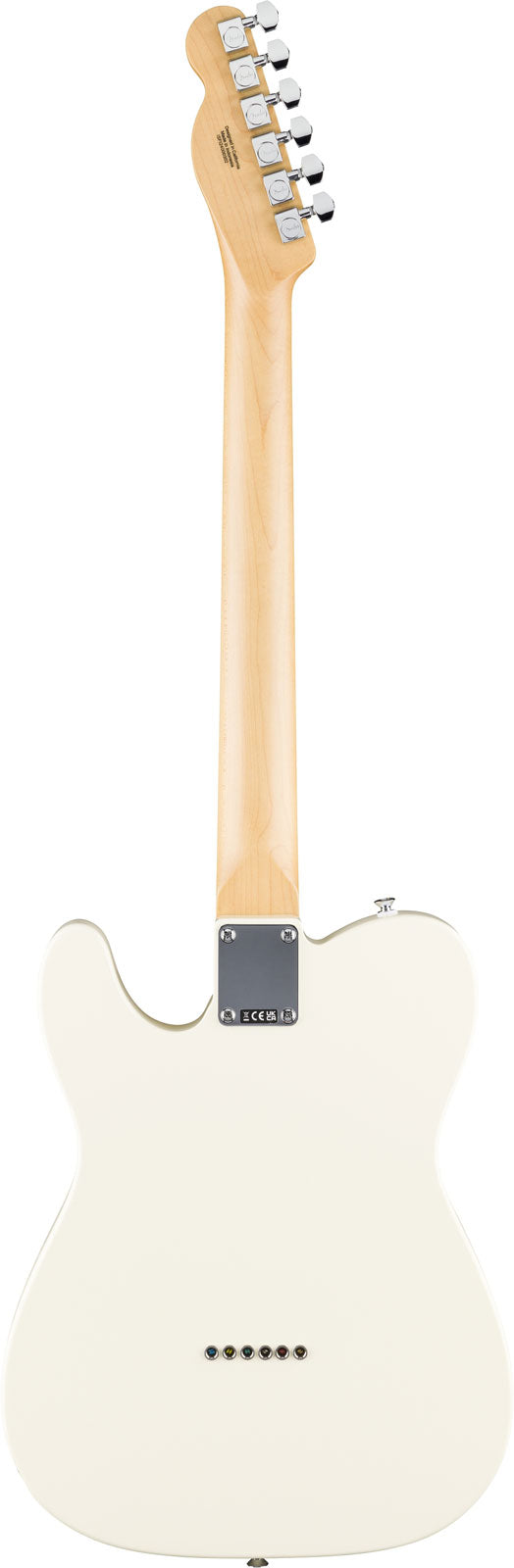 Standard Telecaster LRL Weißes Schlagbrett Olympisches Weiß