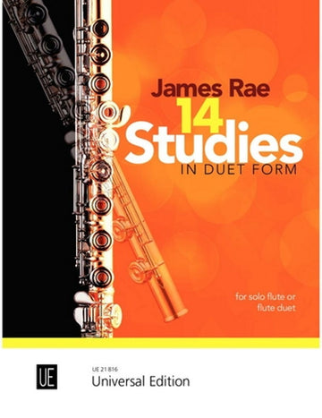Rae James - 14 Studien in Duettform - 1-2 Flöten