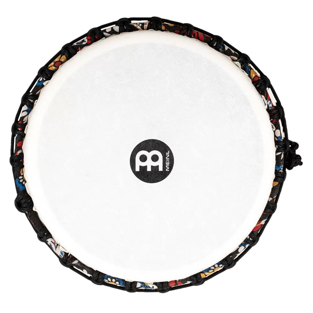 PERCUSSION 10" ROPE TUNED TRAVEL SERIES DJEMBE SYNTHETIC HEAD (PATENTED) DAY OF THE DEAD