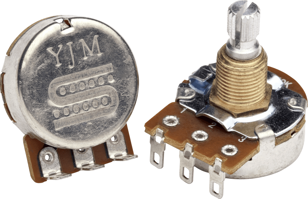 YJM-500 - 500K Potentiometer mit Yjm-Logo
