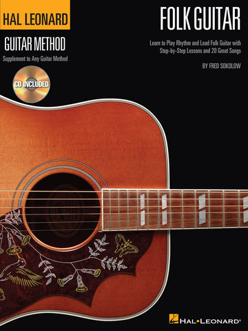 Sokolow Fred Hal Leonard Guitar Method Folk + Audio En Ligne - Guitar Tab