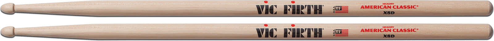 AMERICAN CLASSIC HICKORY X8D DRUMSTICKS
