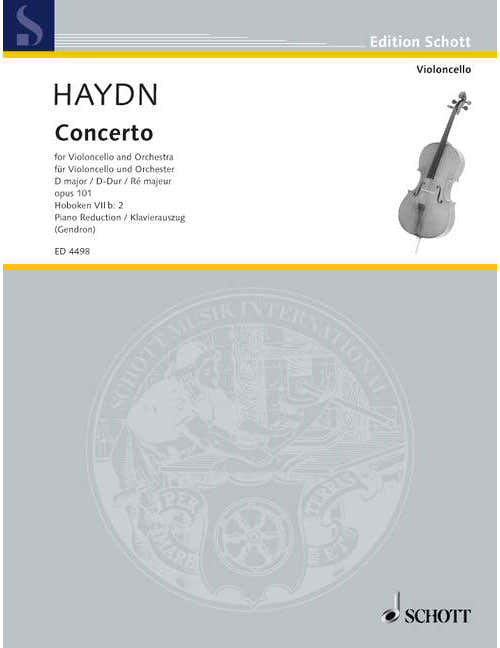 Haydn - Concerto D Major Op. 101 Hob. Viib:2 - Violoncelle et Orchestre