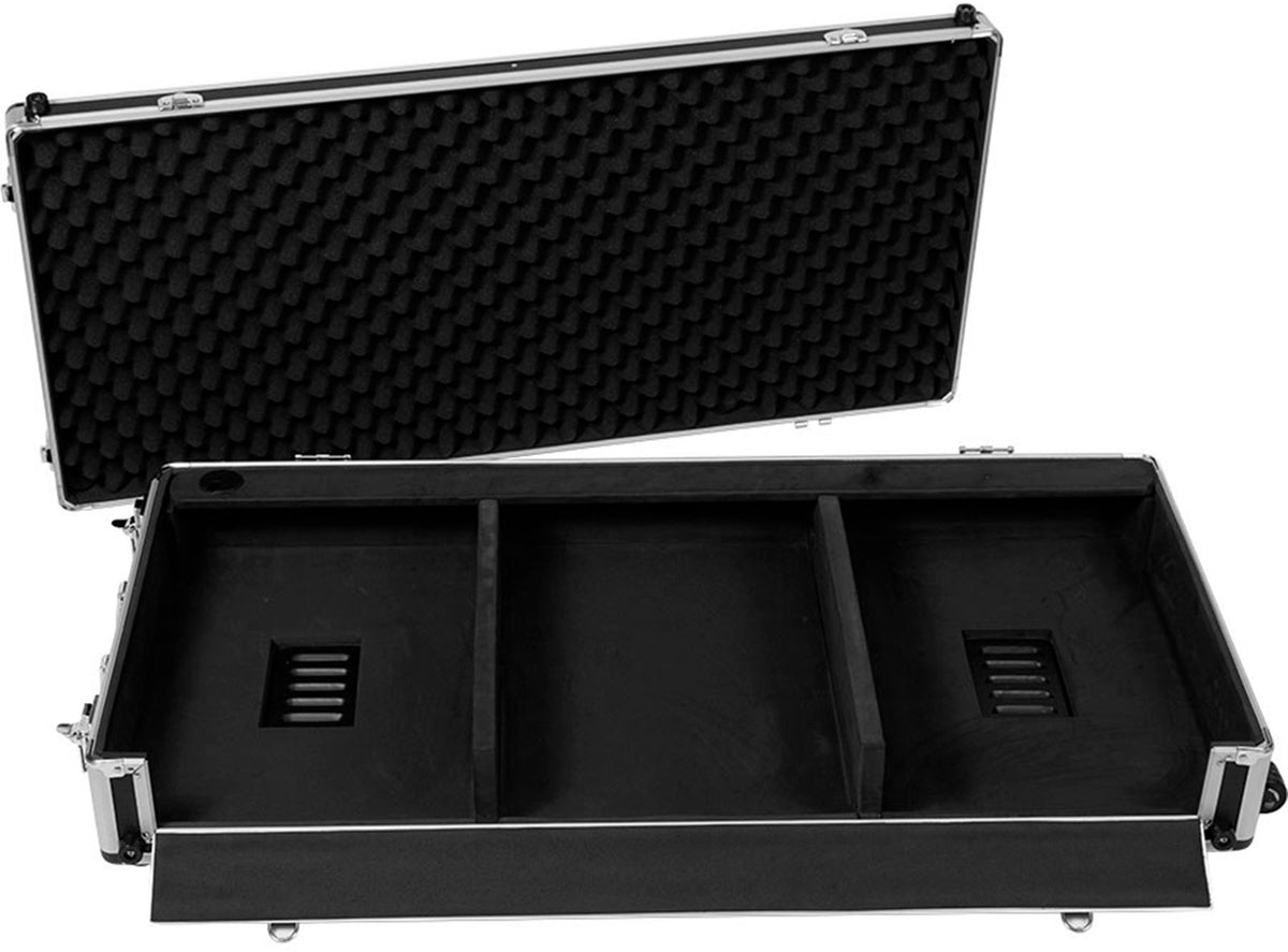 Koffer für Regie 12'' XDJ1000 MKII und DJM750 W Silber