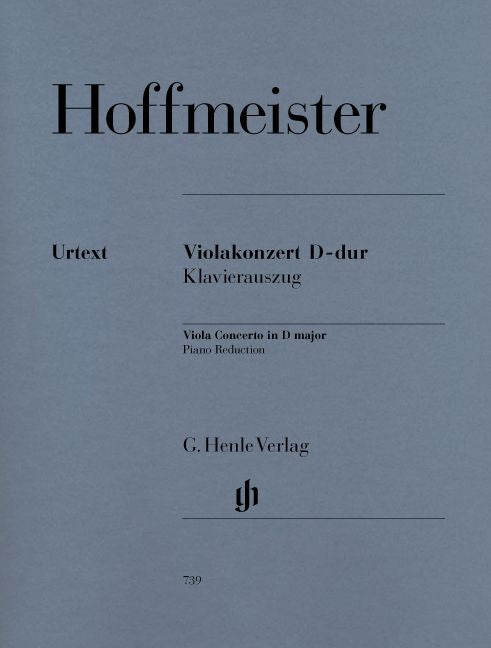Hoffmeister F.a. - Bratschenkonzert D-Dur