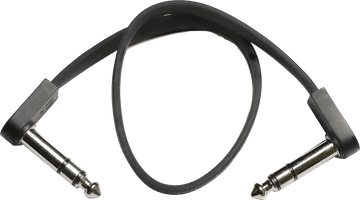Deluxe Abgewinkeltes Stereo-Patchkabel - 28 CM