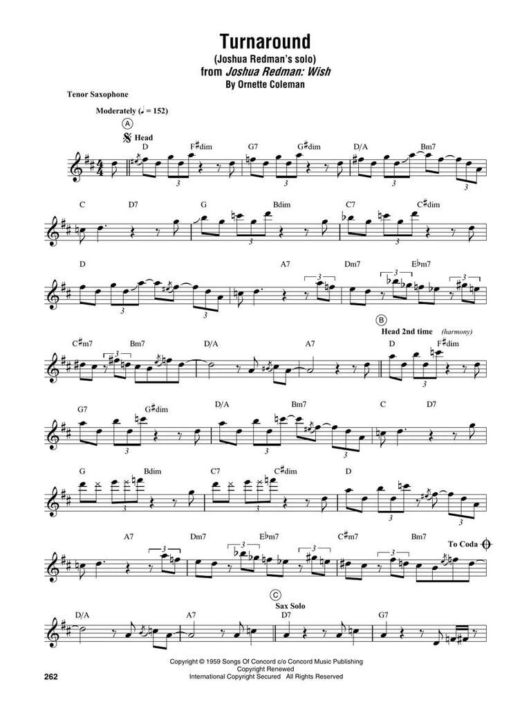 Saxophon Omnibook B