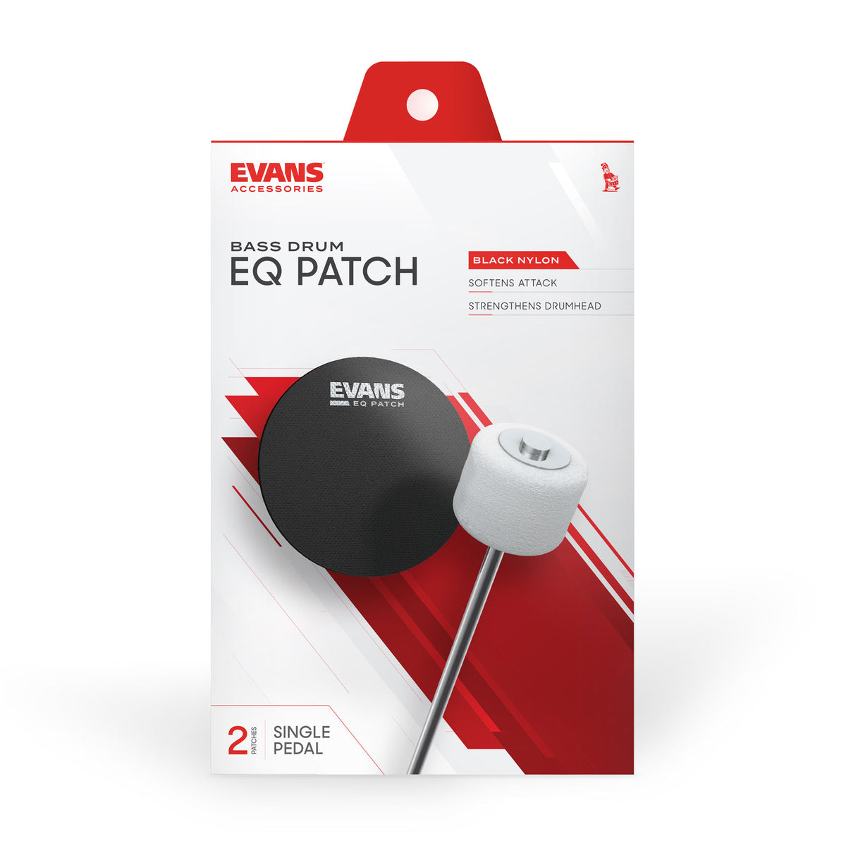 EQPB1 - Patch Für Einzelpedal EQ Schwarzes Nylon