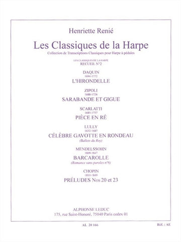Les Classiques de la Harpe No. 2