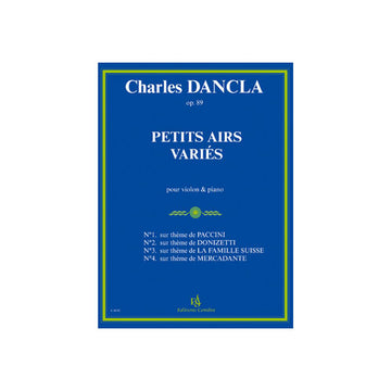 Dancla Charles - Kleine variierte Stücke Op.89 - Violine und Klavier