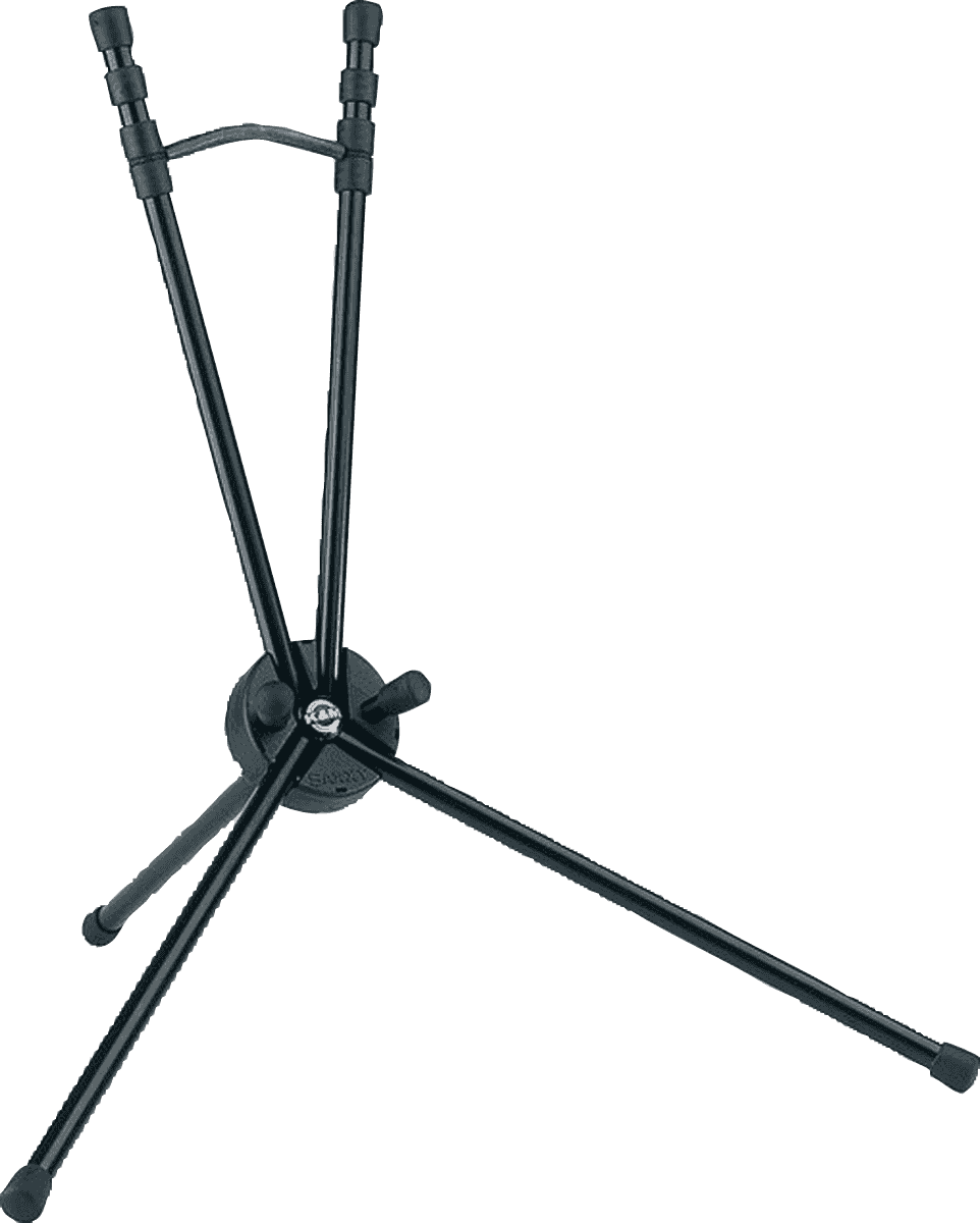 K&M 14350-000-55 Saxxy-Ständer Schwarz Für Tenorsaxophon