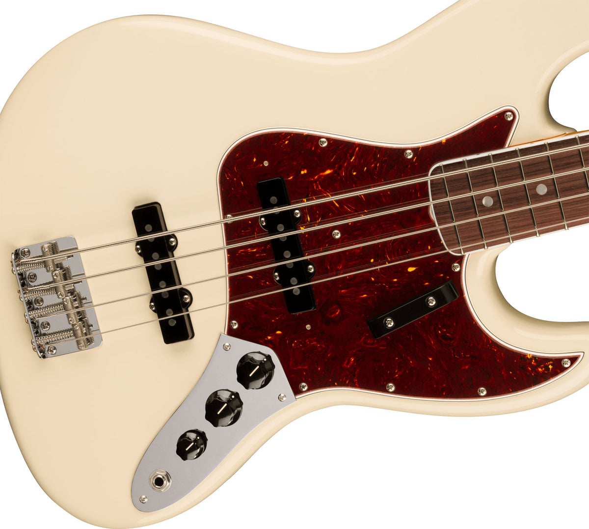Jazz Bass 1966 American Vintage II Rw Olympisches Weiß