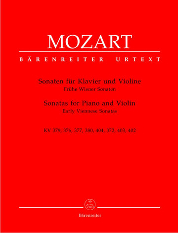 Moz W.A. - Premieres Sonates Viennoises - Violon Piano