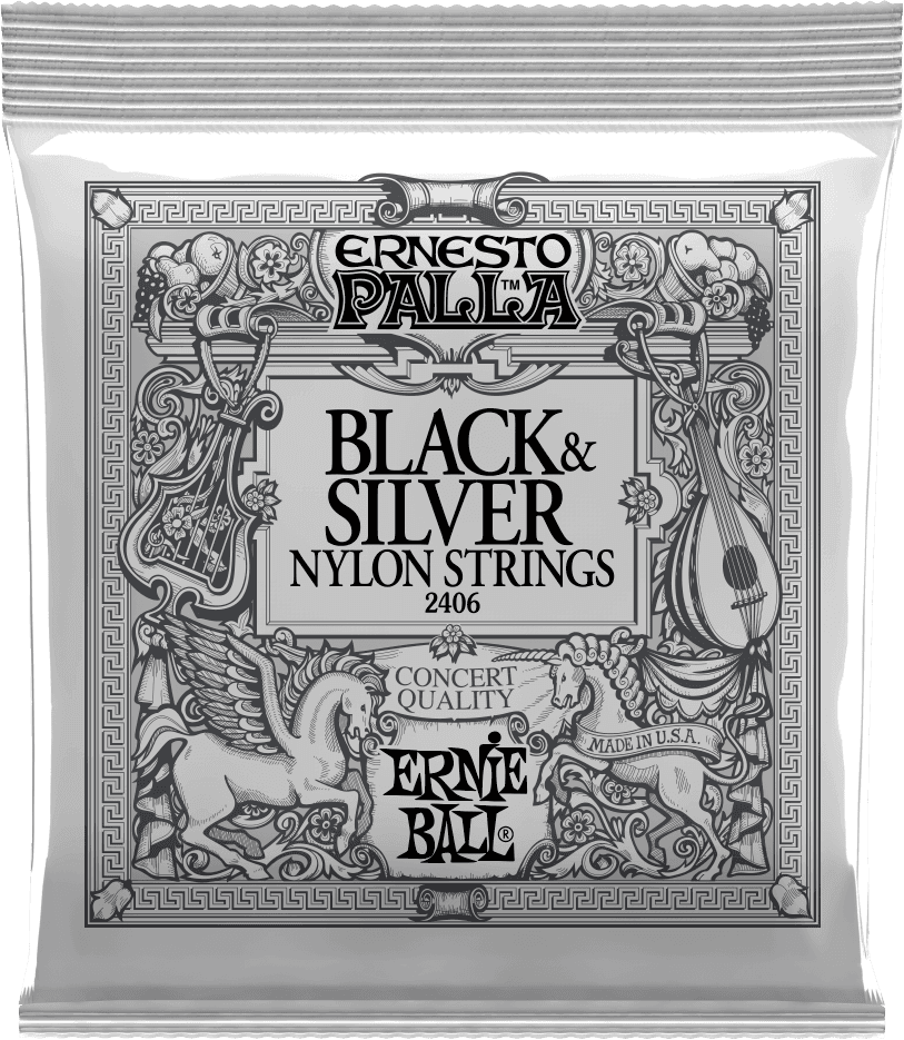 Ernie Ball ERNESTO PALLA CLEAR SILVER 2406
