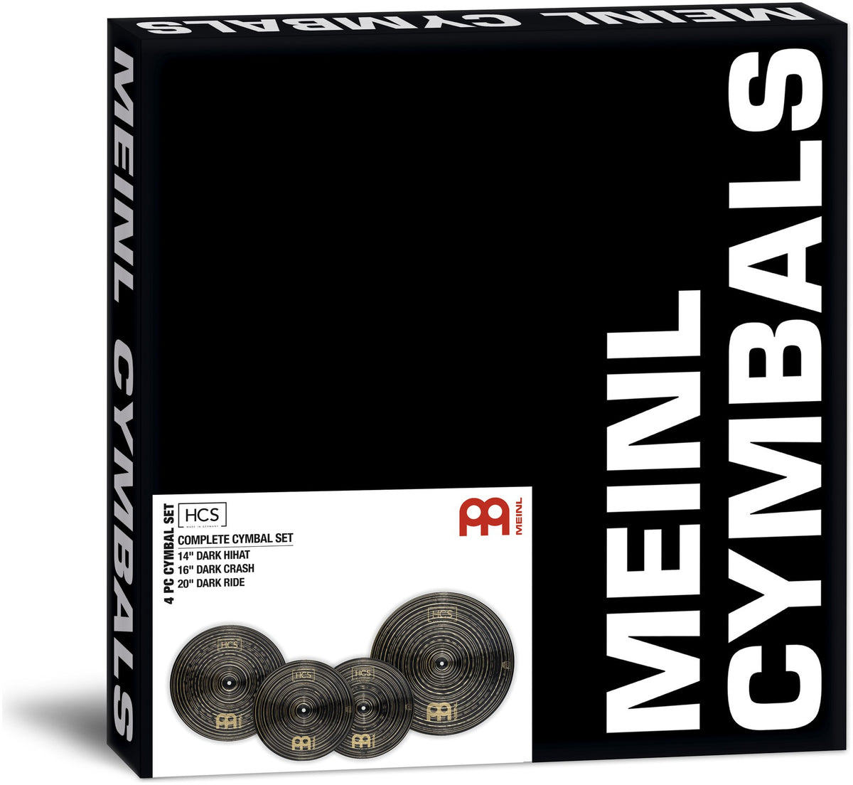HCS Dark Complete Cymbal 3pcs Set