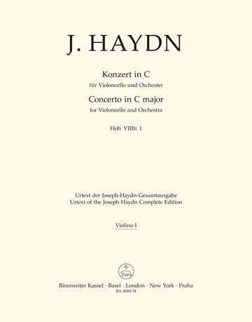 Haydn Joseph - Haydn J. - Konzert In C (violon 1)