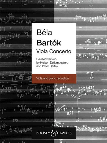 Bartok Bela - Viola Concerto Op. Posth. - Viola And Orchestra