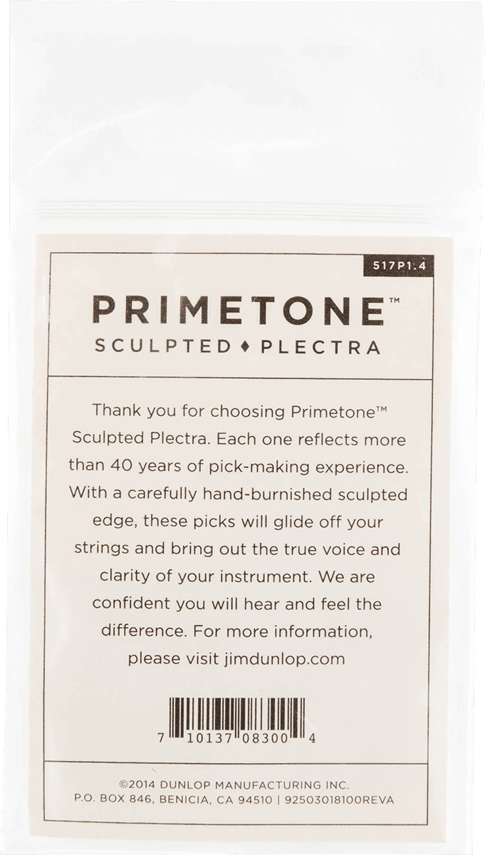 3 x 1,40mm Primetone Small Triangle Smooth
